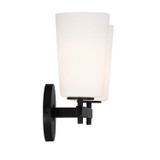 Crystorama - COL-102-BK - Two Light Wall Sconce - Colton - Black