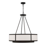 Crystorama - BRY-8008-BF - Eight Light Chandelier - Bryant - Black Forged