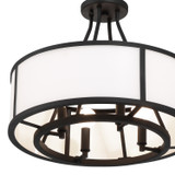 Crystorama - BRY-8004-BF - Four Light Chandelier - Bryant - Black Forged