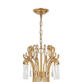 Crystorama - ARC-1919-GA-CL-MWP - 15 Light Chandelier - Arcadia - Antique Gold