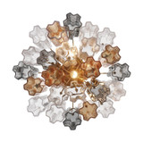 Crystorama - ADD-300-AG-AU_CEILING - Four Light Semi Flush Mount - Addis - Aged Brass