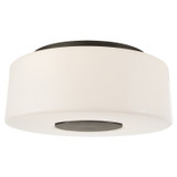 Visual Comfort Signature - BBL 4106BZ-WG - Three Light Flush Mount - Acme - Bronze