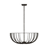 Visual Comfort Modern - SLFM33327AI - LED Semi Flush Mount - Sanchi - Aged Iron