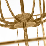 Visual Comfort Modern - SLCH32927PAB - LED Chandelier - Sanchi - Polished Antique Brass