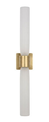 Visual Comfort Modern - KWWS58027CEHAB - LED Wall Sconce - Volver - Hand Rubbed Antique Brass