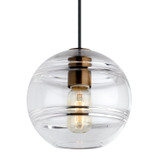 Visual Comfort Modern - 700TDSDNGPCR-LED927 - LED Pendant - Sedona - Aged Brass