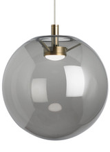 Visual Comfort Modern - 700TDPLNPKR-LEDWD - LED Pendant - Palona - Aged Brass
