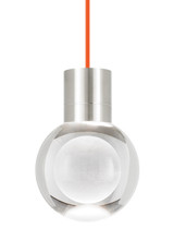 Visual Comfort Modern - 700TDMINAP1COS-LEDWD - LED Pendant - Mina - Satin Nickel