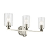Kichler - 55226NIFLU - Three Light Bath - Gioe - Brushed Nickel