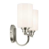 Kichler - 55225NI - Two Light Bath - Gioe - Brushed Nickel