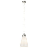 Kichler - 52661PN - One Light Pendant - Marsailli - Polished Nickel