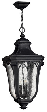 Hinkley - 1312MB - LED Hanging Lantern - Trafalgar - Museum Black