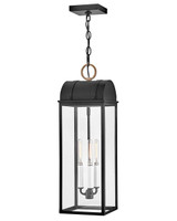 Hinkley - 10662BK-BU - LED Hanging Lantern - Campbell - Black