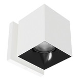 W.A.C. Lighting - W4S-NCS-WTBK - LED Wall Mount - Zoron - White/Black