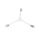 W.A.C. Lighting - T24-DU-Y-WT - Y Connector - Invisiled Duet - WHITE