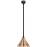Visual Comfort Signature - TOB 5819MBK-SC - LED Pendant - Academy Barn Light - Matte Black