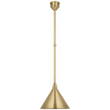 Visual Comfort Signature - TOB 5819HAB-HAB - LED Pendant - Academy Barn Light - Hand-Rubbed Antique Brass