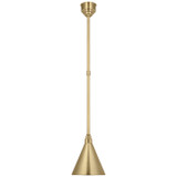Visual Comfort Signature - TOB 5818HAB-HAB - LED Pendant - Academy Barn Light - Hand-Rubbed Antique Brass