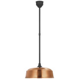 Visual Comfort Signature - TOB 5812MBK-SC - LED Pendant - Academy Barn Light - Matte Black