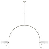 Visual Comfort Signature - TOB 5132PN-WHT - LED Pendant - Oso - Polished Nickel