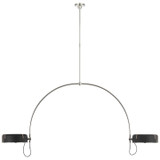 Visual Comfort Signature - TOB 5132PN-BLK - LED Pendant - Oso - Polished Nickel
