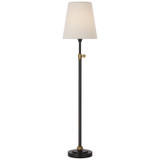 Visual Comfort Signature - TOB 3107BZ/HAB-L-CL - LED Table Lamp - Bryant - Bronze and Hand-Rubbed Antique Brass
