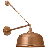 Visual Comfort Signature - TOB 2813SC/S6-SC - LED Barn Light - Academy Barn Light - Soft Copper