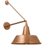 Visual Comfort Signature - TOB 2813SC/S2-SC - LED Barn Light - Academy Barn Light - Soft Copper