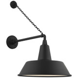 Visual Comfort Signature - TOB 2813MBK/S2-MBK - LED Barn Light - Academy Barn Light - Matte Black