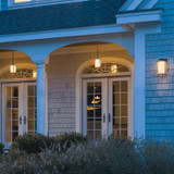 Hubbardton Forge - 365610-SKT-75-ZS0297 - One Light Outdoor Ceiling Fixture - Meridian - Coastal Bronze