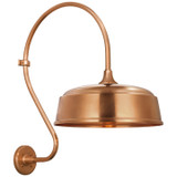 Visual Comfort Signature - TOB 2805SC/S7-SC - LED Barn Light - Academy Barn Light - Soft Copper