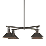 Hubbardton Forge - 364210-SKT-MULT-14 - Four Light Outdoor Pendant - Henry - Coastal Oil Rubbed Bronze