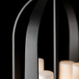 Hubbardton Forge - 364030-SKT-MULT-80-GG0392 - Four Light Outdoor Lantern - Triomphe - Coastal Black