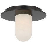 Visual Comfort Signature - KW 4005BZ-ALB - LED Flush Mount - Fosse - Bronze