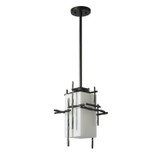 Hubbardton Forge - 363015-SKT-MULT-14-GG0093 - One Light Outdoor Pendant - Tura - Coastal Oil Rubbed Bronze