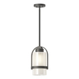 Hubbardton Forge - 362555-SKT-MULT-20-FD0744 - One Light Outdoor Pendant - Alcove - Coastal Natural Iron