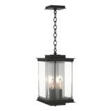 Hubbardton Forge - 356840-SKT-80-81-ZM0703 - Four Light Outdoor Lantern - Kingston - Coastal Black