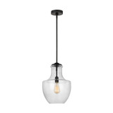 Visual Comfort Studio - P1461MBK - One Light Pendant - Baylor - Midnight Black