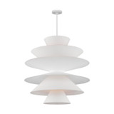 Visual Comfort Studio - LXP10316CPST - 16 Light Pendant - Chambord - Cast Plaster