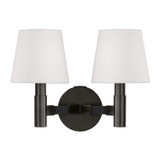 Visual Comfort Studio - LW1152AI - Two Light Wall Sconce - Grayson - Aged Iron