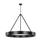 Visual Comfort Studio - LC1231AI-L1 - LED Chandelier - Leonard - Aged Iron