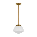 Visual Comfort Studio - EP1351BBS - One Light Pendant - Milne - Burnished Brass