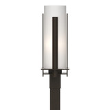 Hubbardton Forge - 347288-SKT-14-GG0040 - One Light Outdoor Post Mount - Vertical Bar - Coastal Oil Rubbed Bronze
