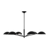 Visual Comfort Studio - EC1306AI - Six Light Chandelier - Nevel - Aged Iron