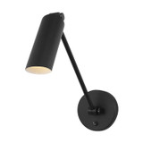 Visual Comfort Studio - DJW1121MBK - One Light Wall Sconce - Frasar - Midnight Black