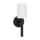 Visual Comfort Studio - DJW1061MBK - One Light Wall Sconce - Manor - Midnight Black