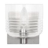 Visual Comfort Studio - DJV1111BS - One Light Wall Sconce - Lochdale - Brushed Nickel
