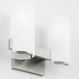 Visual Comfort Studio - DJV1102BS - Two Light Vanity - Rhode - Brushed Steel