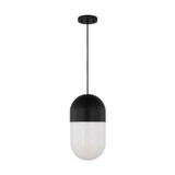 Visual Comfort Studio - DJP1141MBK - One Light Pendant - Foster - Midnight Black