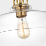 Visual Comfort Studio - DJP1121SB - One Light Pendant - Payton - Satin Brass